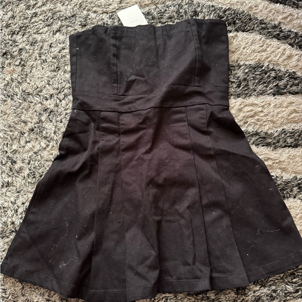OAK + FORT Black Mini Dress